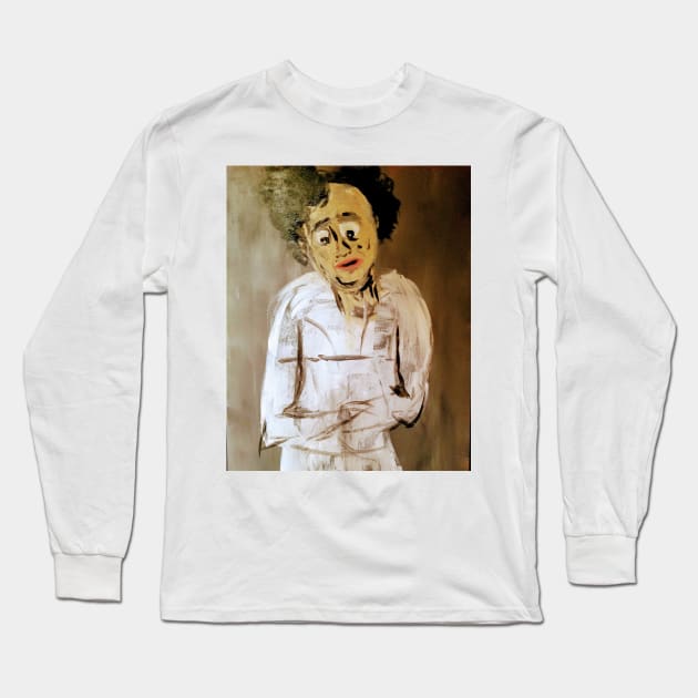 Man on the Moon. Long Sleeve T-Shirt by scoop16